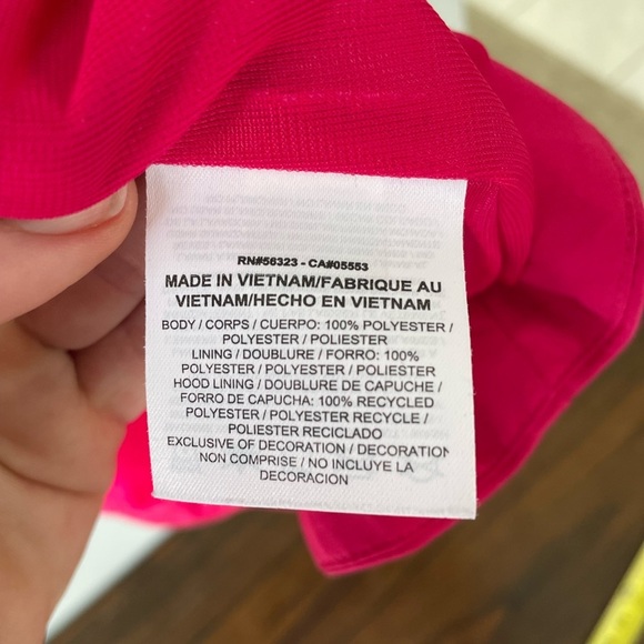 Nike Golf, women’s Large, hot pink Pinehurst zip-up lined lightweight jacket - Picture 6 of 8